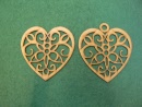 filigree heart 1 2 options